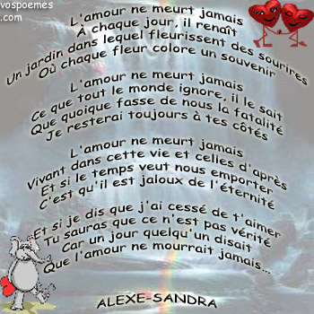 voilà pour vous j' espère que c' est vrai